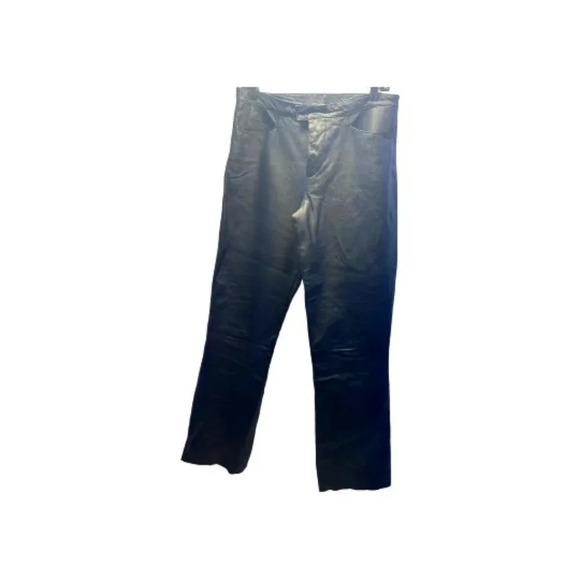 Taxi Black Leather‎  Womens Size 11 Pants - Picture 1 of 7
